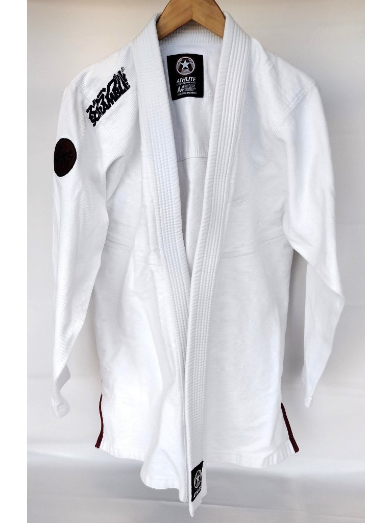 Scramble A4 Athlite Ultralite Competition Kimono Gi Top White